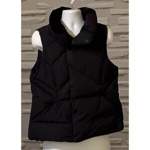 Women's Under Armour UA Vest XL 1342793 Storm Down High Neck Logo Black Warm